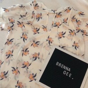 Floral blouse